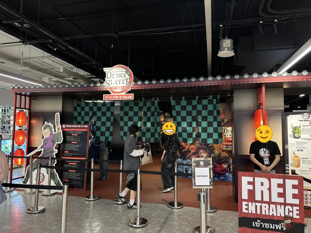 Demon Slayer Pop Up MBK – บรรยากาศงาน