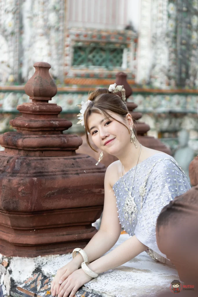 มุมยอดนิยมหน้าพระปรางค์ใหญ่ วัดอรุณ