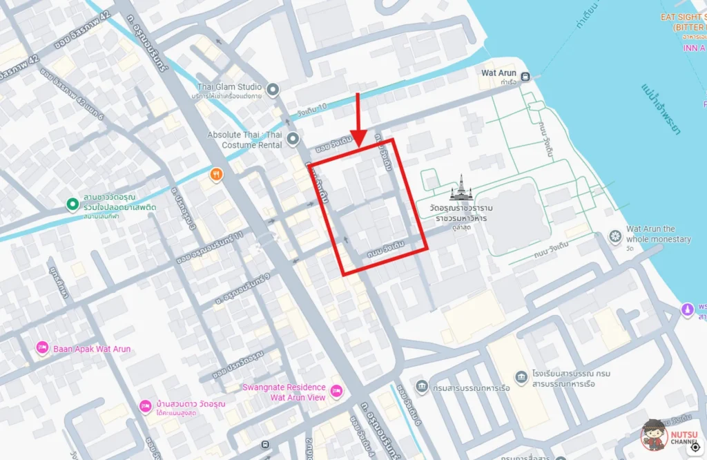 เช่าชุดไทยถ่ายรูปใกล้วัดอรุณ